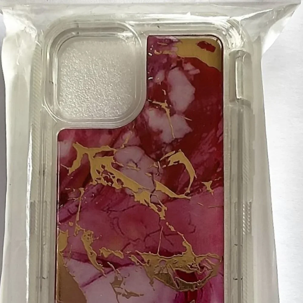 IPHONE 11 PRO RUGGED CLEAR CASE MARBLE